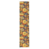 Geborduurde look grote Thanksgiving tafelkleed (Voorkant)