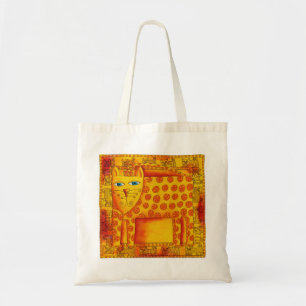 Geborduurde Luipaard Aquarel Illustratie Tote Bag