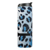Geborduurde Luipaardprint Thermosbeker (Gedraaid links)