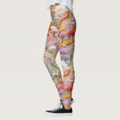 Geborduurde Magical Valley Leggings - Schattige (Links)