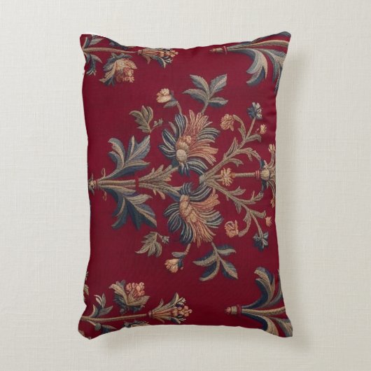 geborduurde medievale reaissance accent kussen (Voorkant(Verticaal))
