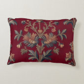 geborduurde medievale reaissance accent kussen (Achterkant)