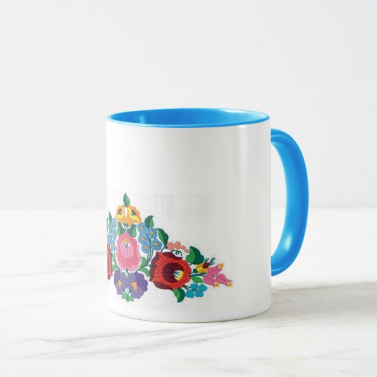 geborduurde mok (Voorkant rechts)