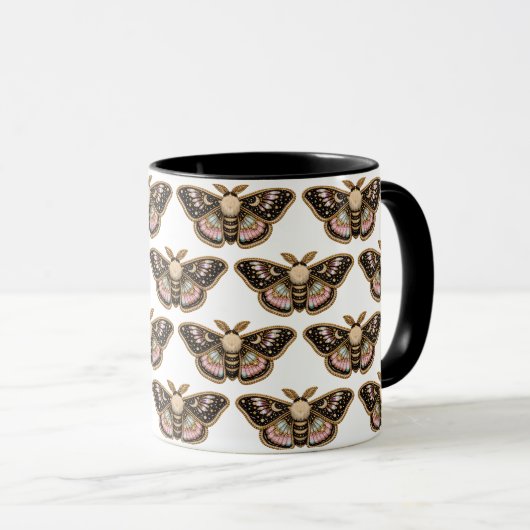 Geborduurde Moth Mok (Voorkant rechts)