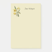 Geborduurde narcis Post-it-notities Post-it® Notes (Voorkant)