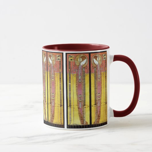 Geborduurde panelen van Margaret Macdonald Mok (Rechts)