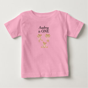 Geborduurde peuterleeftijd T-shirt