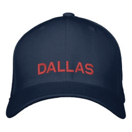 Geborduurde verstelbare Texas honkbalpet Pet