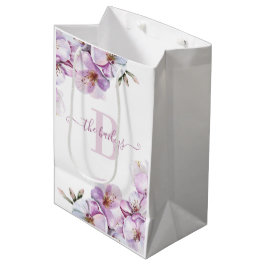 Geborduurde Waterverf Kersenbloesem Cadeautas