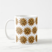 Geborduurde Zon Koffiemok (Links)