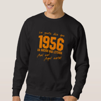 Geboren 1956 Verjaardag Outfit Vintage 1061 Vierin Trui