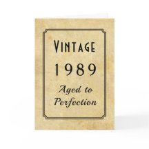 geboren 1989 of Any Yr Naam toevoegen Verjaardag