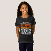 Geboren 2012 Limited Edition Retro Geweldige sinds T-shirt (Voorkant volledig)
