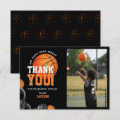 Geboren 2 Bal Verjaardag Basketbal Sporten Bedankkaart (Voorkant / Achterkant)