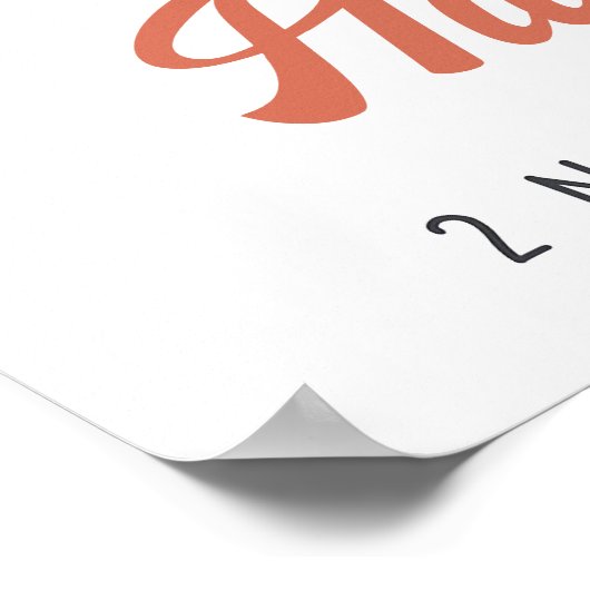 Geboren 2 Bal Welkomstbord Sport 2e Verjaardag Dec Poster (Hoek)