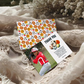 Geboren 2 Ball Sport Theme Jongen 2e Verjaardagsfe Bedankkaart