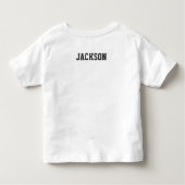 Geboren 2 Ball Sport Theme Jongen 2e Verjaardagsfe Kinder Shirts (Achterkant)