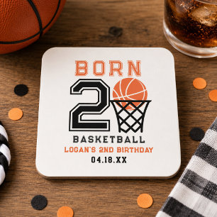 Geboren 2 basketbal   De tweede verjaardag van de  Kartonnen Onderzetters
