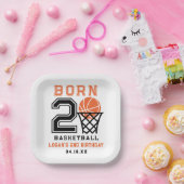 Geboren 2 basketbal | De tweede verjaardag van de Papieren Bordje (Feest)