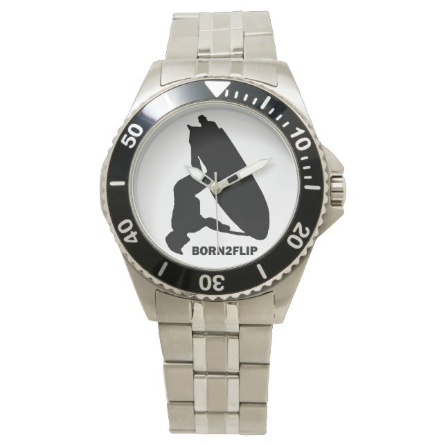 Geboren 2 Flip Jet Ski Horloge (Voorkant)