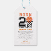 Geboren 2 honkbal | De tweede verjaardag van de sp Cadeaulabel (Voorkant)