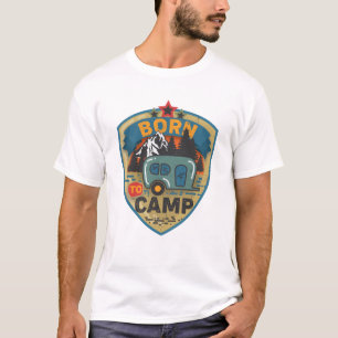 Geboren aan de Camp Retro Vintage T-shirt
