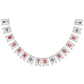 Geboren aan Rock - Baby shower bunting banner (Alle)