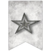 Geboren aan Rock - Baby shower bunting banner (Tweede vlag)