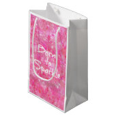 Geboren aan Sparkle Quote Klein Cadeauzakje (Voorkant Gekanteld)