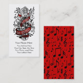 Geboren aan Zing Visitekaartjes (Voorkant / Achterkant)