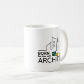 Geboren als architect koffiemok (Voorkant rechts)