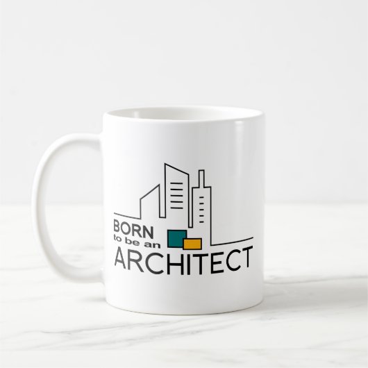 Geboren als architect koffiemok (Links)