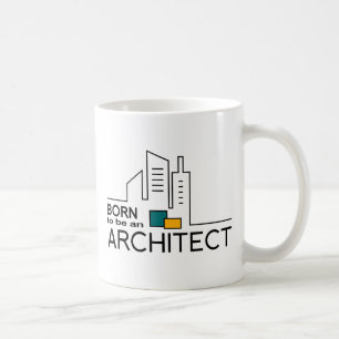 Geboren als architect koffiemok