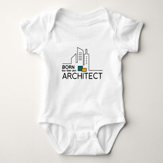 Geboren als architect romper (Voorkant)