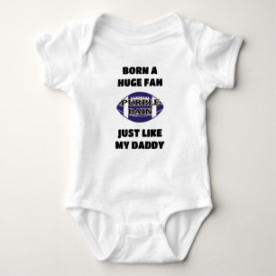 Geboren als Baltimore Football Fan Romper