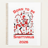 Geboren als Boogschutter Planner (Voorkant)
