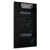 Geboren als een Gymnast Sketch-klembord Klembord (Rechts)