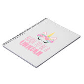 Geboren als een Unicorn Magical Fantasy Notitieboek (Linkerzijde)