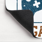 Geboren als gamer muismat (Hoek)