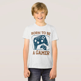 Geboren als gamer Tri-Blend shirt