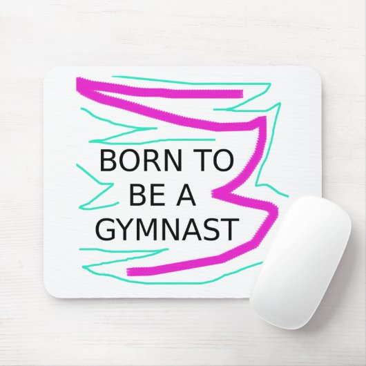 Geboren als Gymnast Muismat (Met muis)