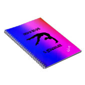 Geboren als Gymnast Notitieboek (Rechterzijde)