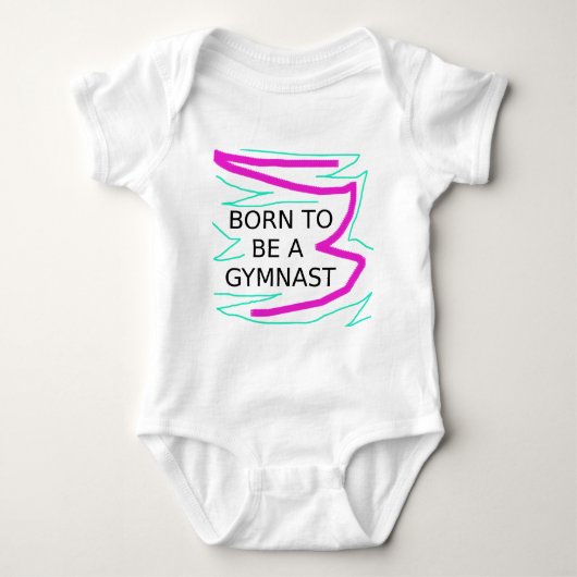Geboren als Gymnast Romper (Voorkant)