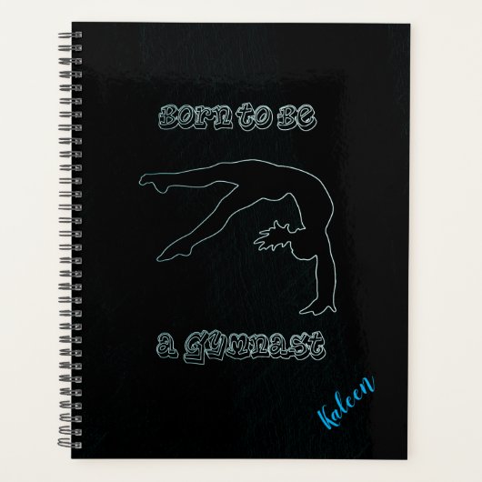 Geboren als Gymnast Sketch Planner (Voorkant)