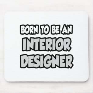 Geboren als interieurontwerper muismat