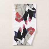 Geboren als kippen, keukendoek bad handdoek (Handdoek)