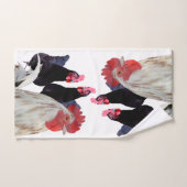 Geboren als kippen, keukendoek bad handdoek (Handdoek)