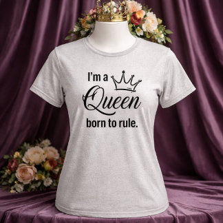 Geboren als Koningin T-shirt