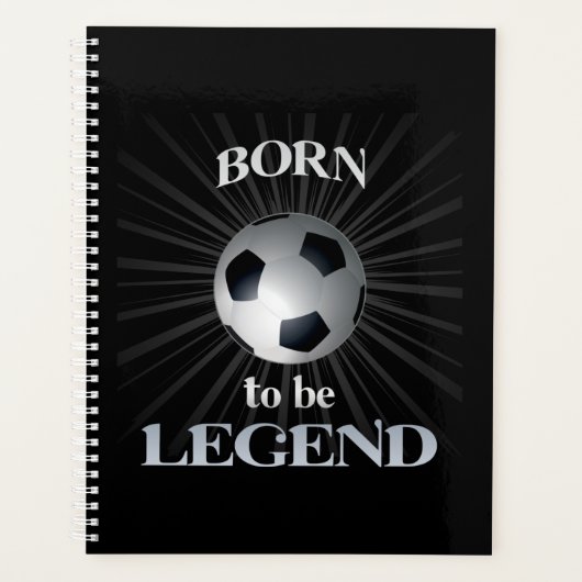 geboren als legende planner (Voorkant)