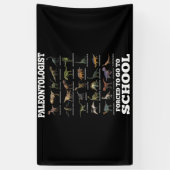 Geboren als paleontoloog gedwongen naar school te  spandoek (Verticaal)